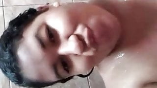 Chubby Aunty New Bathroom Selfie…