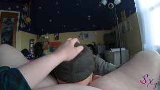 Curvy Teen Sucks Dick then Gets Fucked from Behind