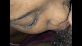 Sucking light skin dck til a big nut. Wish I would’ve licked it all up