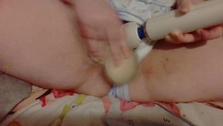 Teen Cums And Orgasms After Many Days Of Not