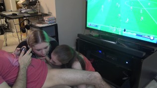 Blowjob Sandwich + FIFA (Spanish)