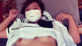 Tiny Chubby Asian Step Sister Gets Caught And Then Fucked By Big Bro